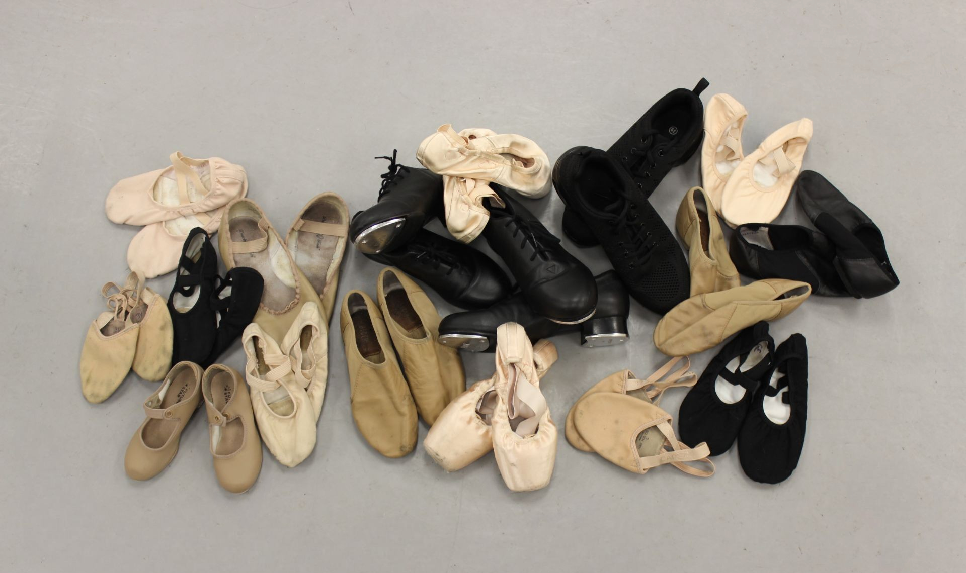 Dance shoes at the studio