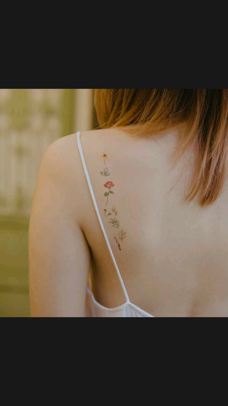 Flower tattoo design