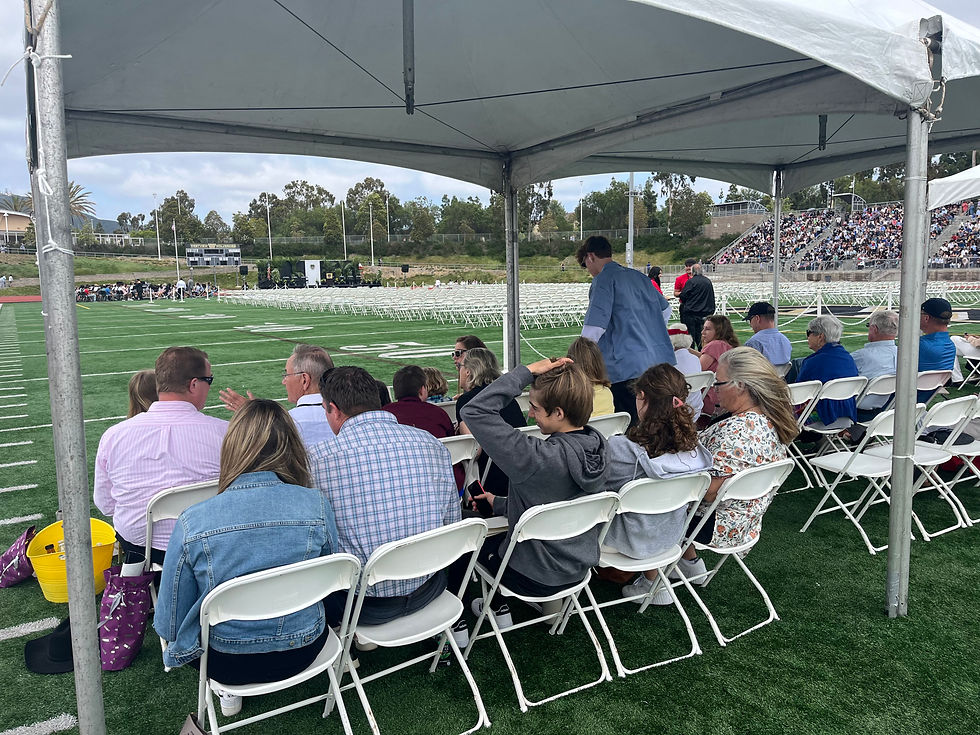 2026 Graduation Tents