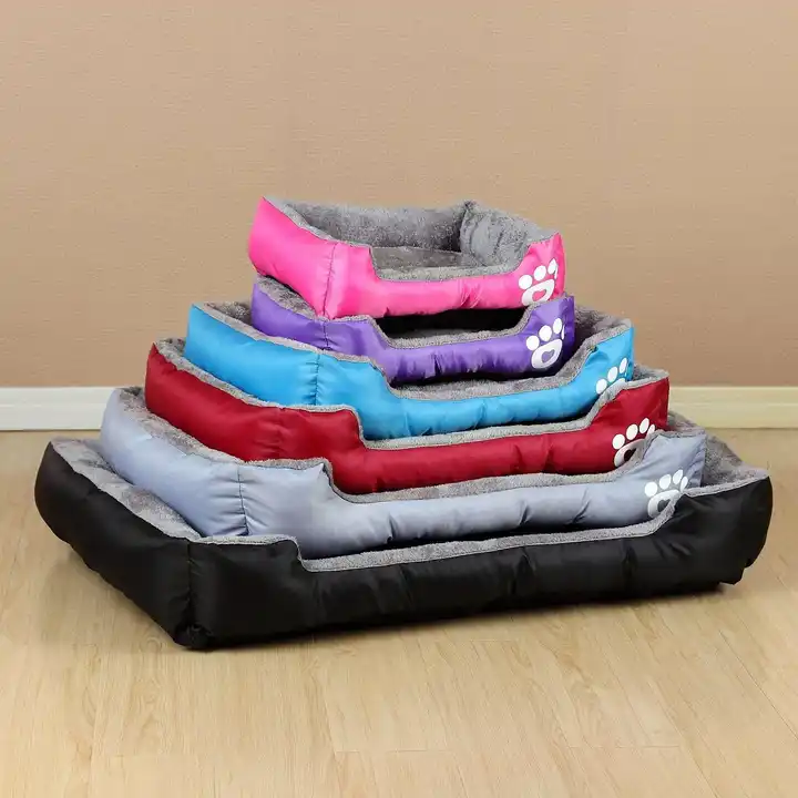 Thumbnail: Plush, Soft, and 2 Color Pet Bed Watch your little friend curl up in the corner 
