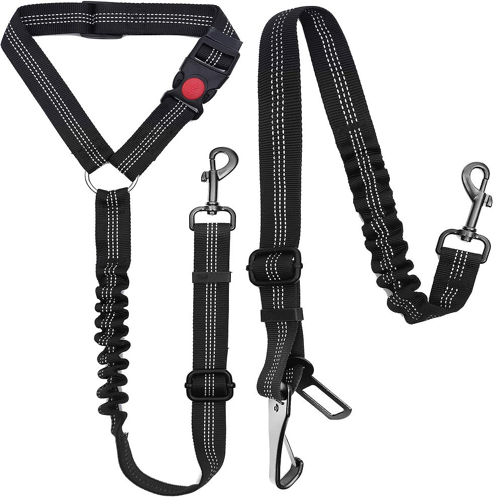 Thumbnail: Pet Seat Belts Head Rest or Buckle Very easy keep you pet in the car safely 