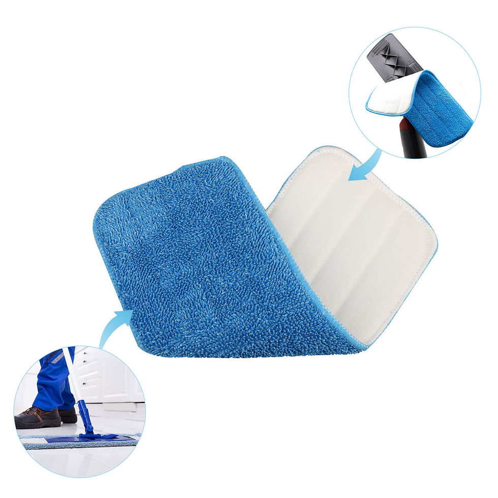 Miniatura: 16.5" Flat Mop Pads (4 Pack) Very Absorbent great clean finish 