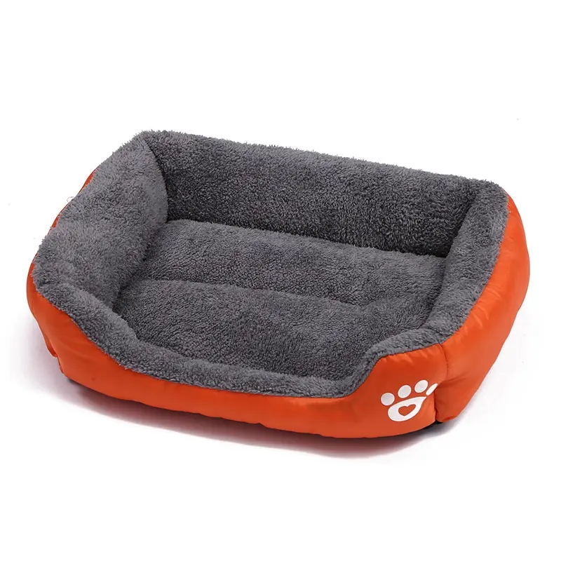 Thumbnail: Plush, Soft, and 2 Color Pet Bed Watch your little friend curl up in the corner 
