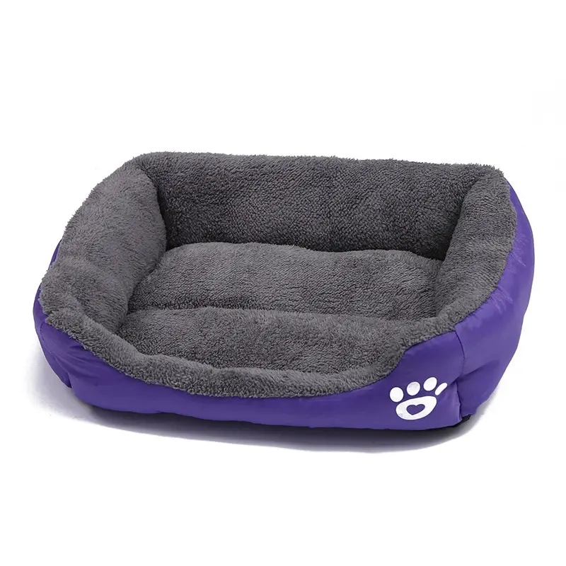 Thumbnail: Plush, Soft, and 2 Color Pet Bed Watch your little friend curl up in the corner 