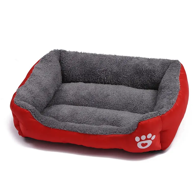 Thumbnail: Plush, Soft, and 2 Color Pet Bed Watch your little friend curl up in the corner 