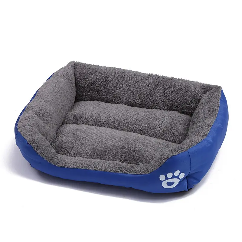 Thumbnail: Plush, Soft, and 2 Color Pet Bed Watch your little friend curl up in the corner 