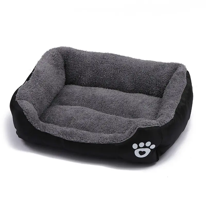 Thumbnail: Plush, Soft, and 2 Color Pet Bed Watch your little friend curl up in the corner 