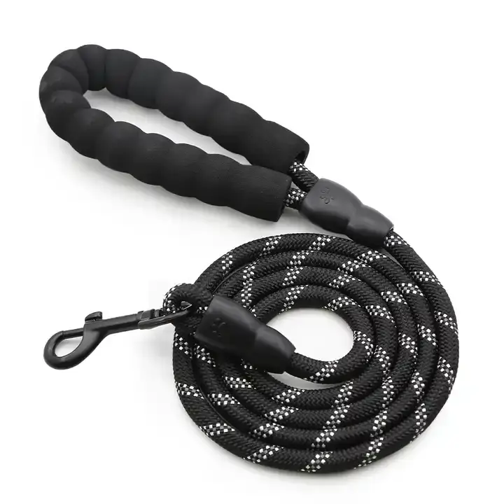 Thumbnail: Black walking nylon leash