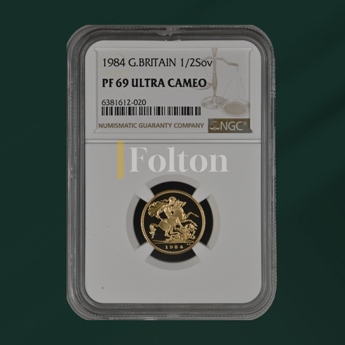 1984 1/2 Sovereign PF69 ULTRA CAMEO | Folton