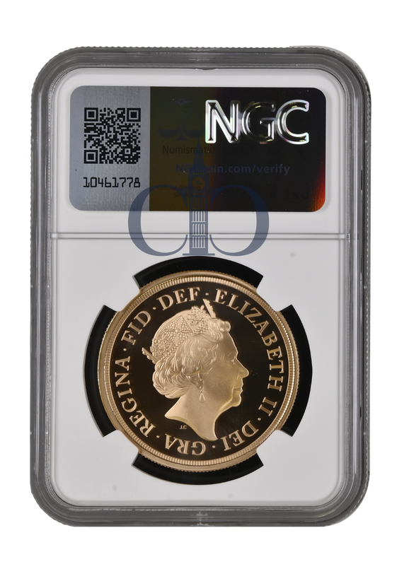 2022 £5 Platinum Jubilee Proof PF70 ULTRA CAMEO