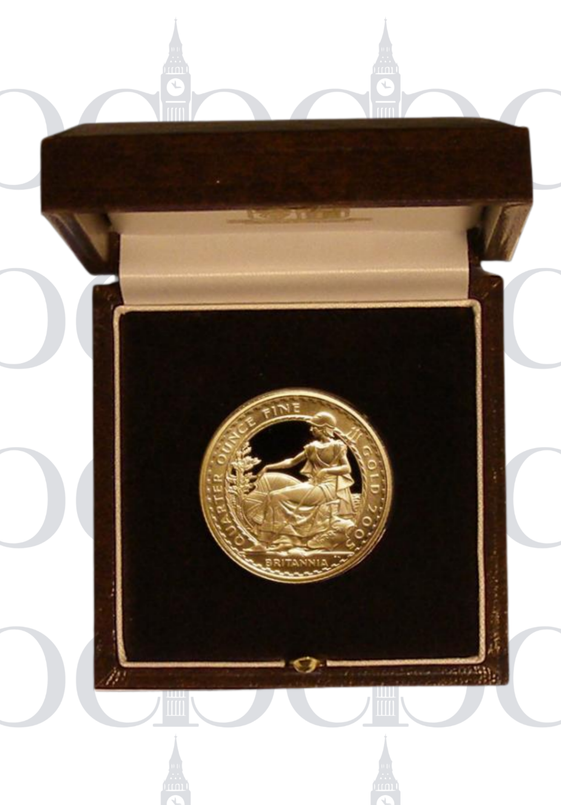2005 Britannia £25 1/4oz Gold Proof