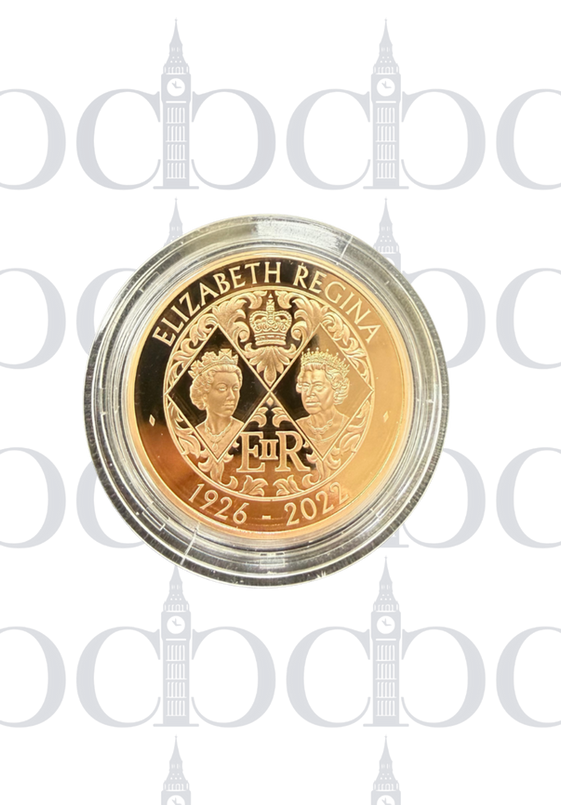 2022 £5 Memorial Proof in Special Presentation Cover and Box