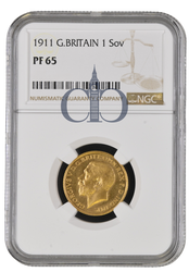 1911 Full Sovereign Proof PF65