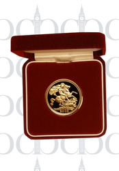 2000 Queen Elizabeth II Half Sovereign Gold Proof
