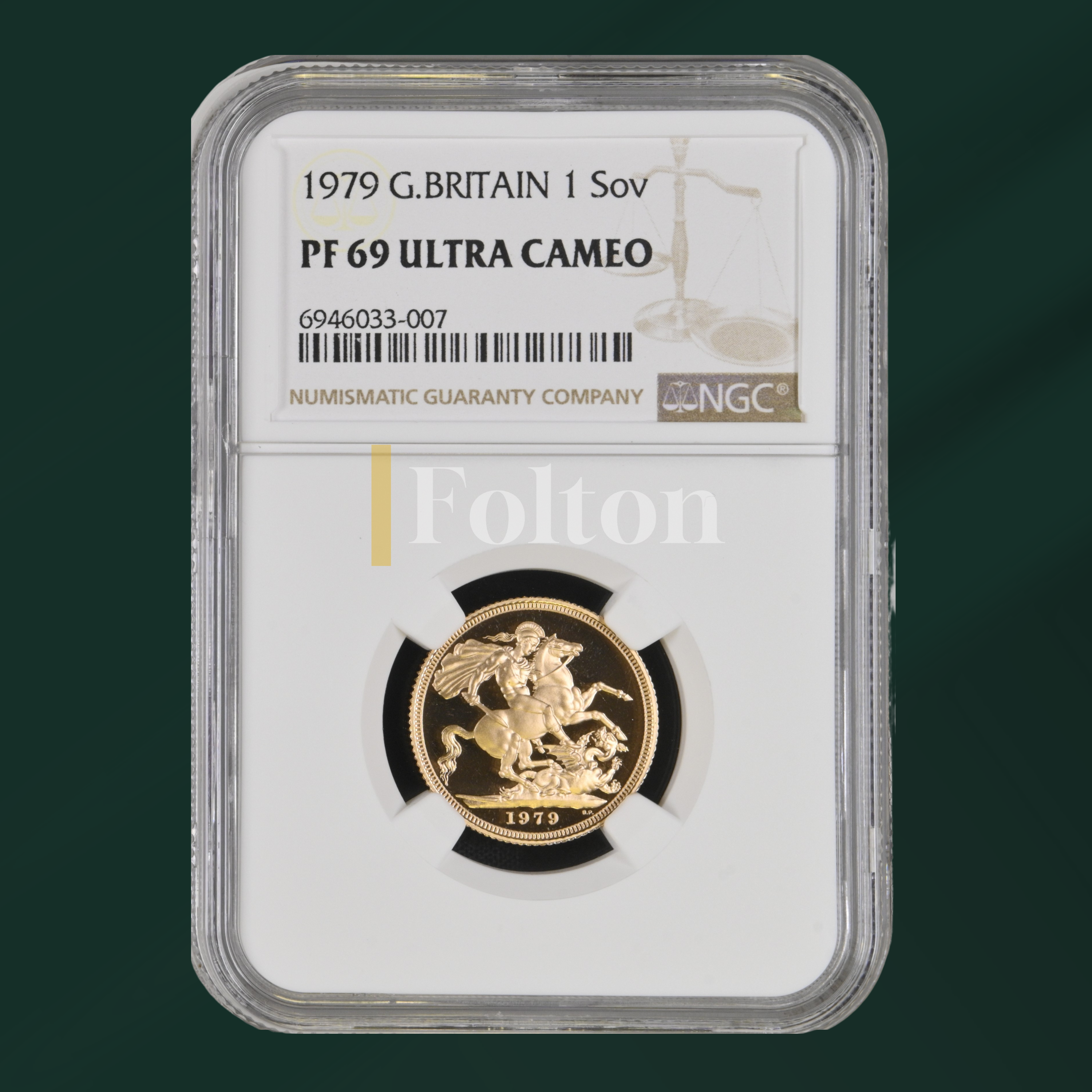 1979 Full Sovereign PF69 ULTRA CAMEO