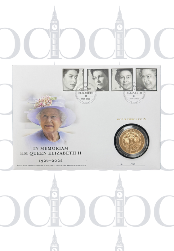 2022 £5 Memorial Proof in Special Presentation Cover and Box