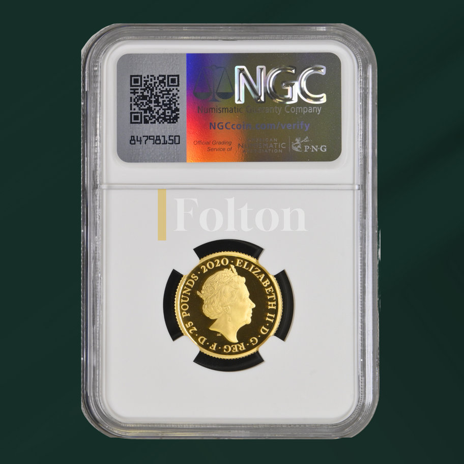 2020 £25 1/4 Oz Britannia