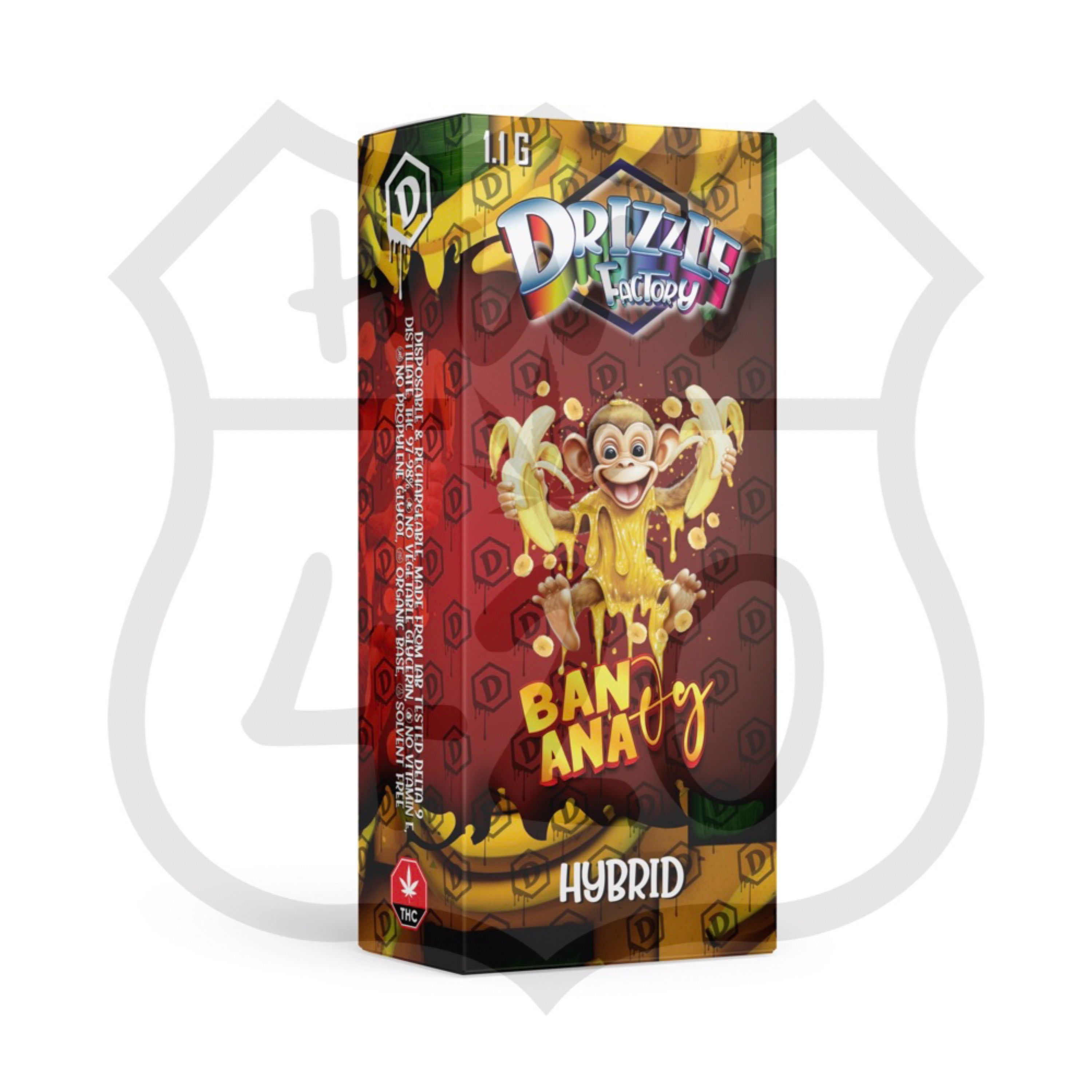 Drizzle - Banana OG (Hybrid) THC: 97%