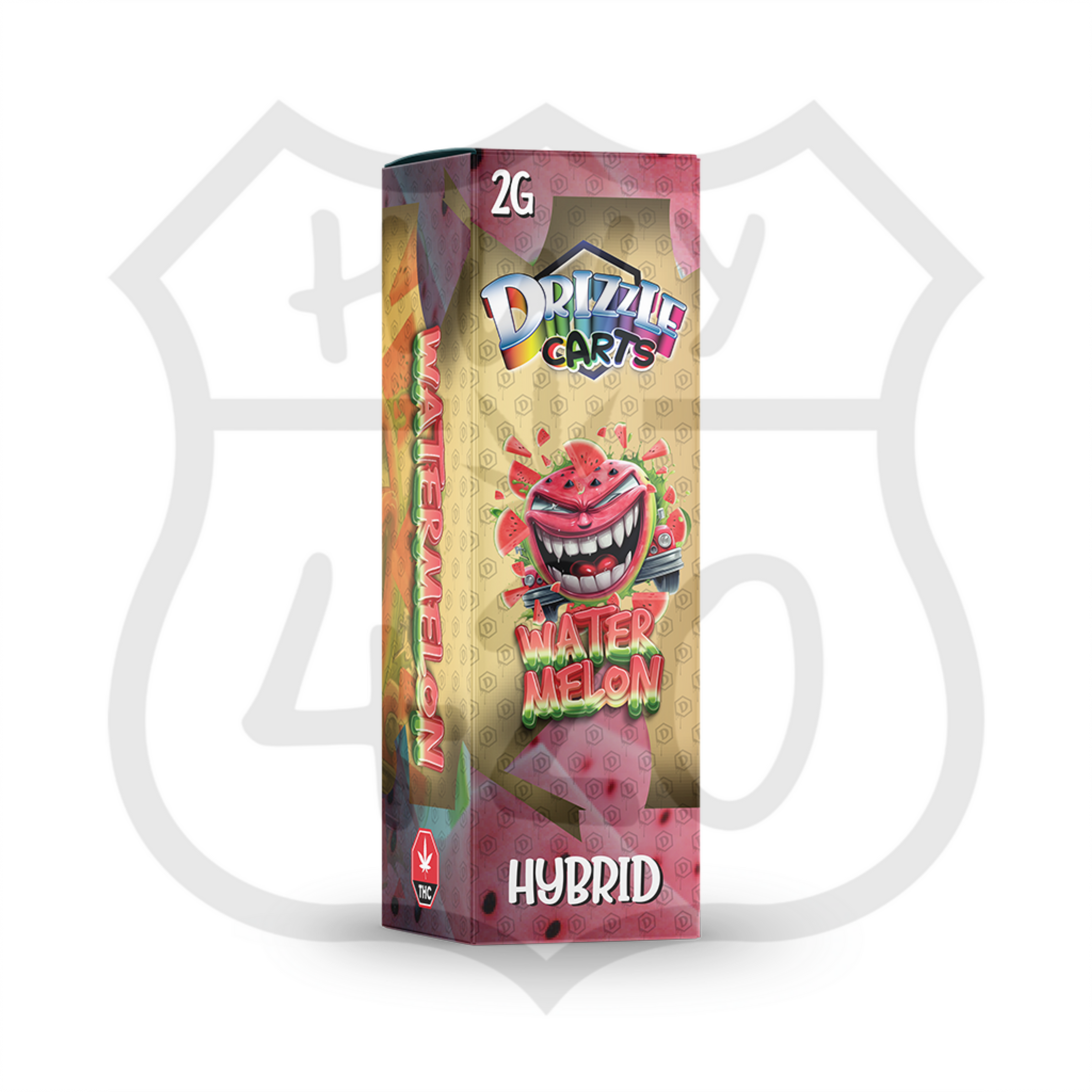 Drizzle Carts - Watermelon (Hybrid) THC: 97%