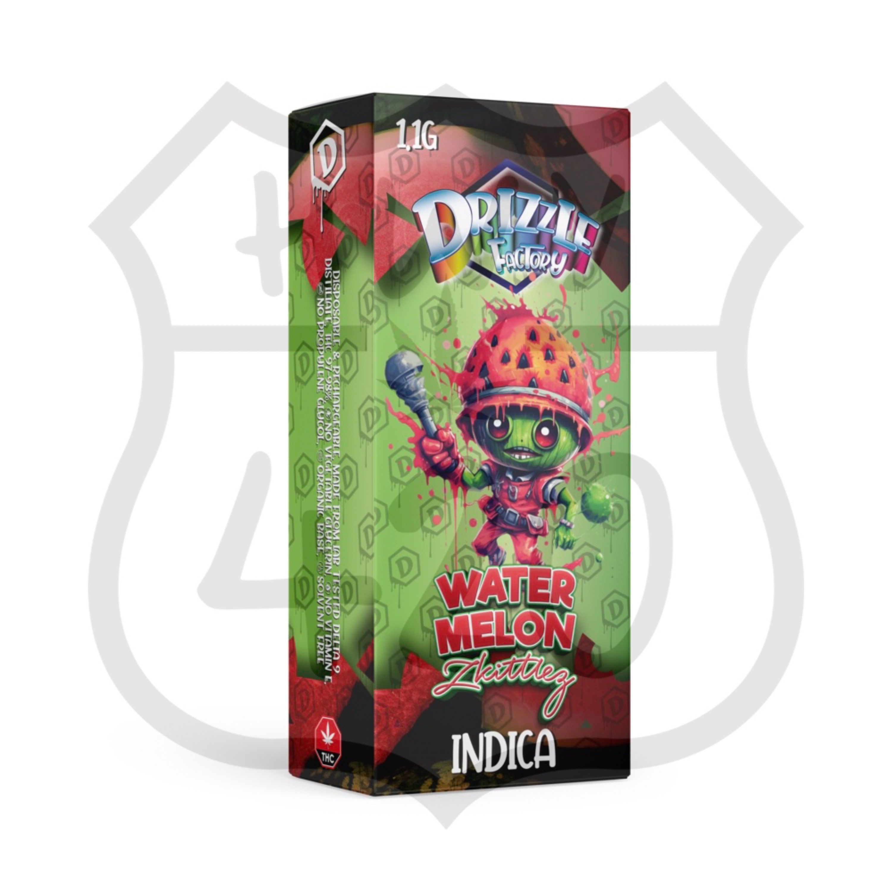 Drizzle - Watermelon Zkittlez (Indica) THC: 97%