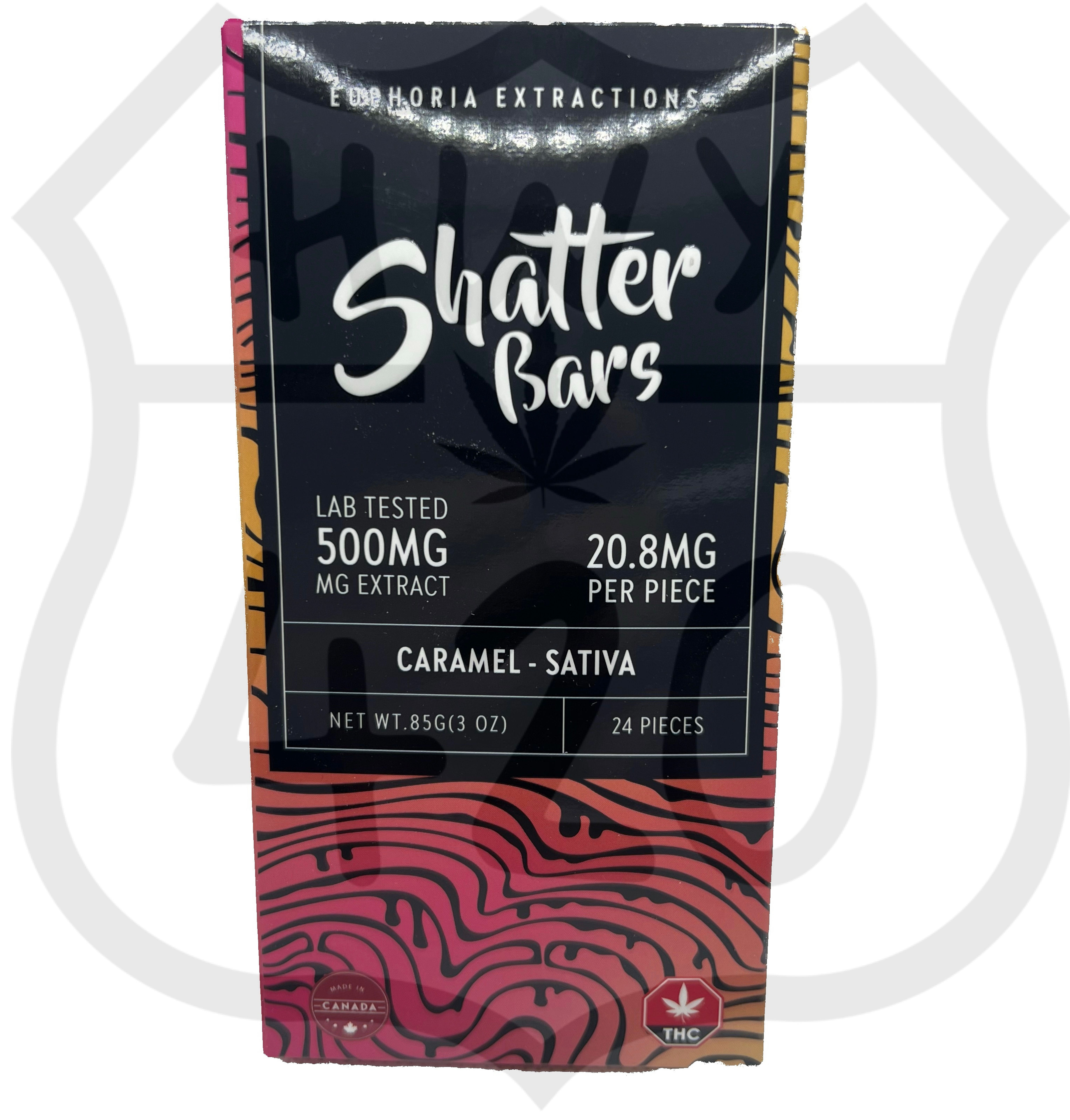 Premium Shatter Bar - Caramel (Sativa)
