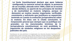 Asociación de Ateos de Bogotá celebra sentencia histórica de la Corte Constitucional que reafirma la laicidad del Estado colombiano