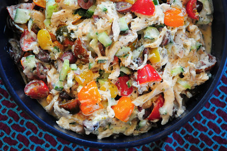 GREEK CHICKEN SALAD