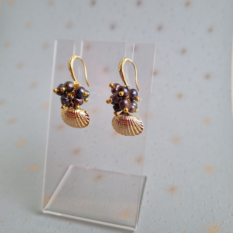 Thumbnail: "Ark shell" earrings