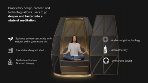 Iris Meditation Pod | Argosea Group, LLC