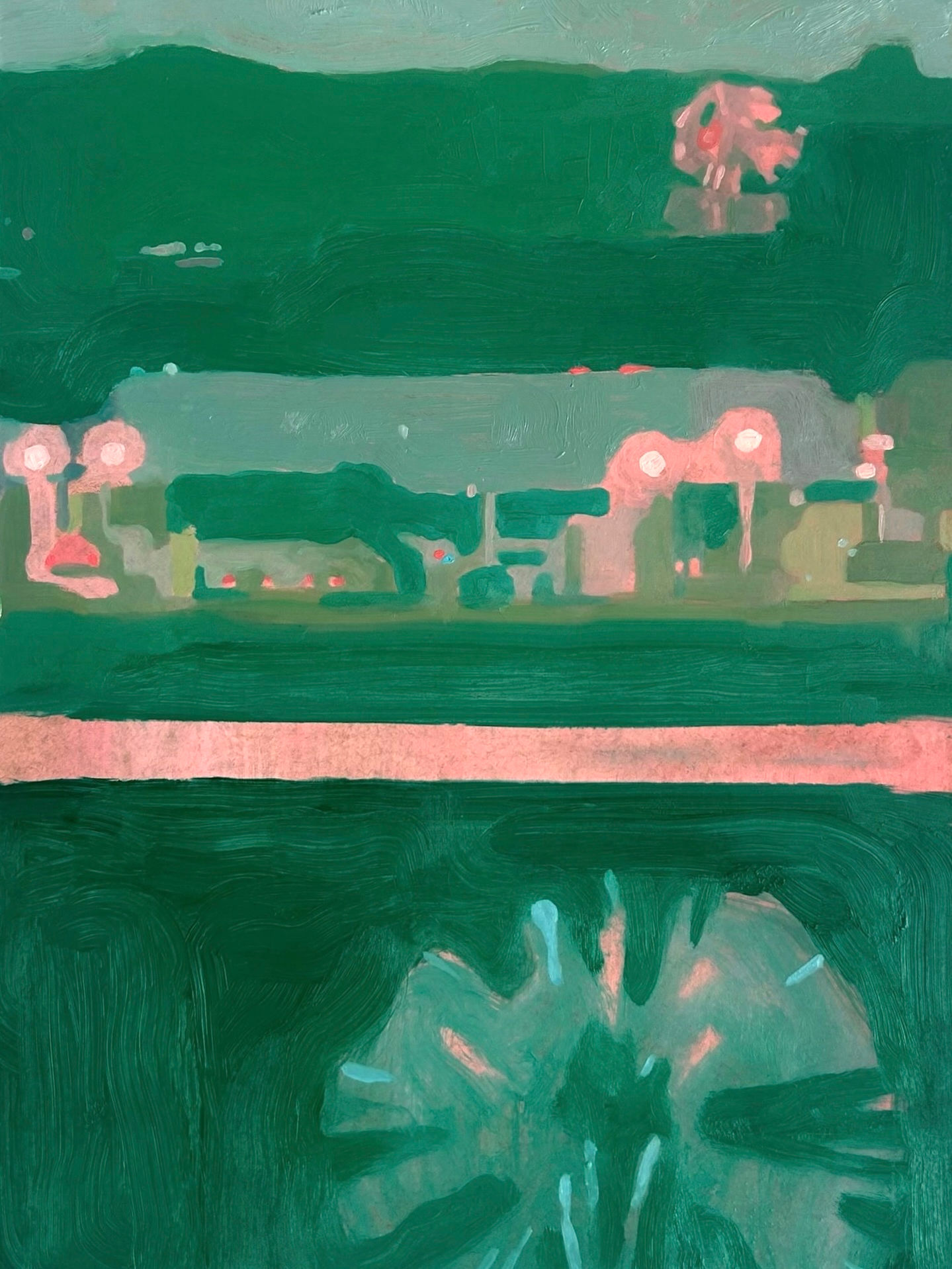 premier août en pointillés