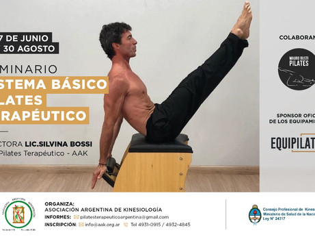SEMINARIO PILATES TERAPÉUTICO 2020 | SEMINARIO | 6 y 7 de JUNIO-29 y 30 de AGOSTO