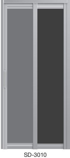 Slide & Swing Toilet Door SD-3010