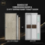 Bundle of 3 Solid Laminate Bedroom Door +2 VYY Swing Slide Toilet Door