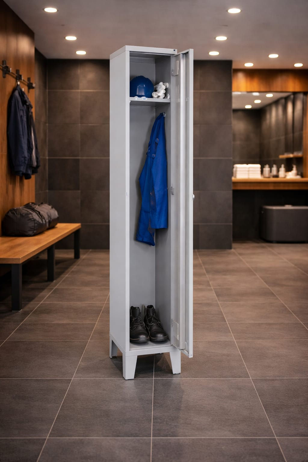 Roupeiro de Aço vestiário 1 porta