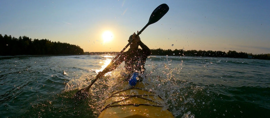 Learning to Sea Kayak