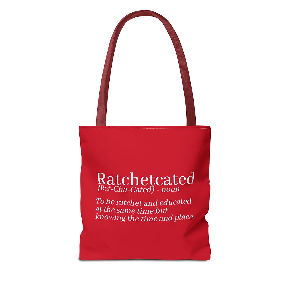 Thumbnail: Ratchetcated Tote Bag w/ definition