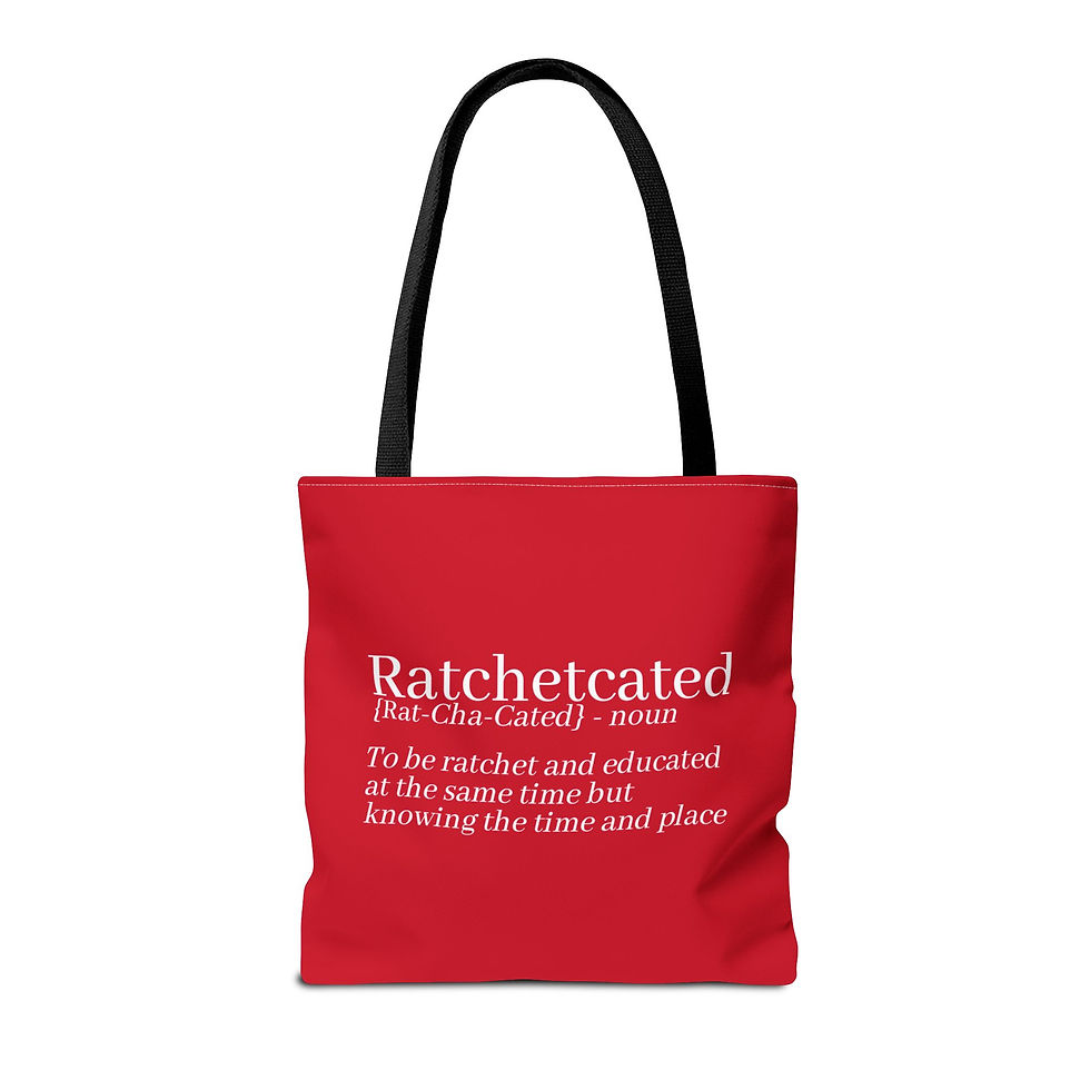 Thumbnail: Ratchetcated Tote Bag w/ definition
