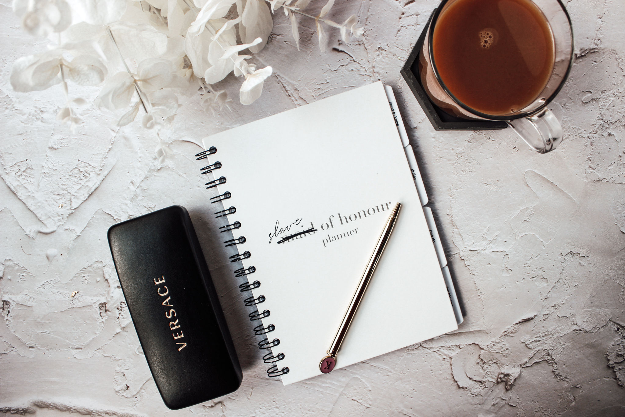 Slave of Honour Planner Cover