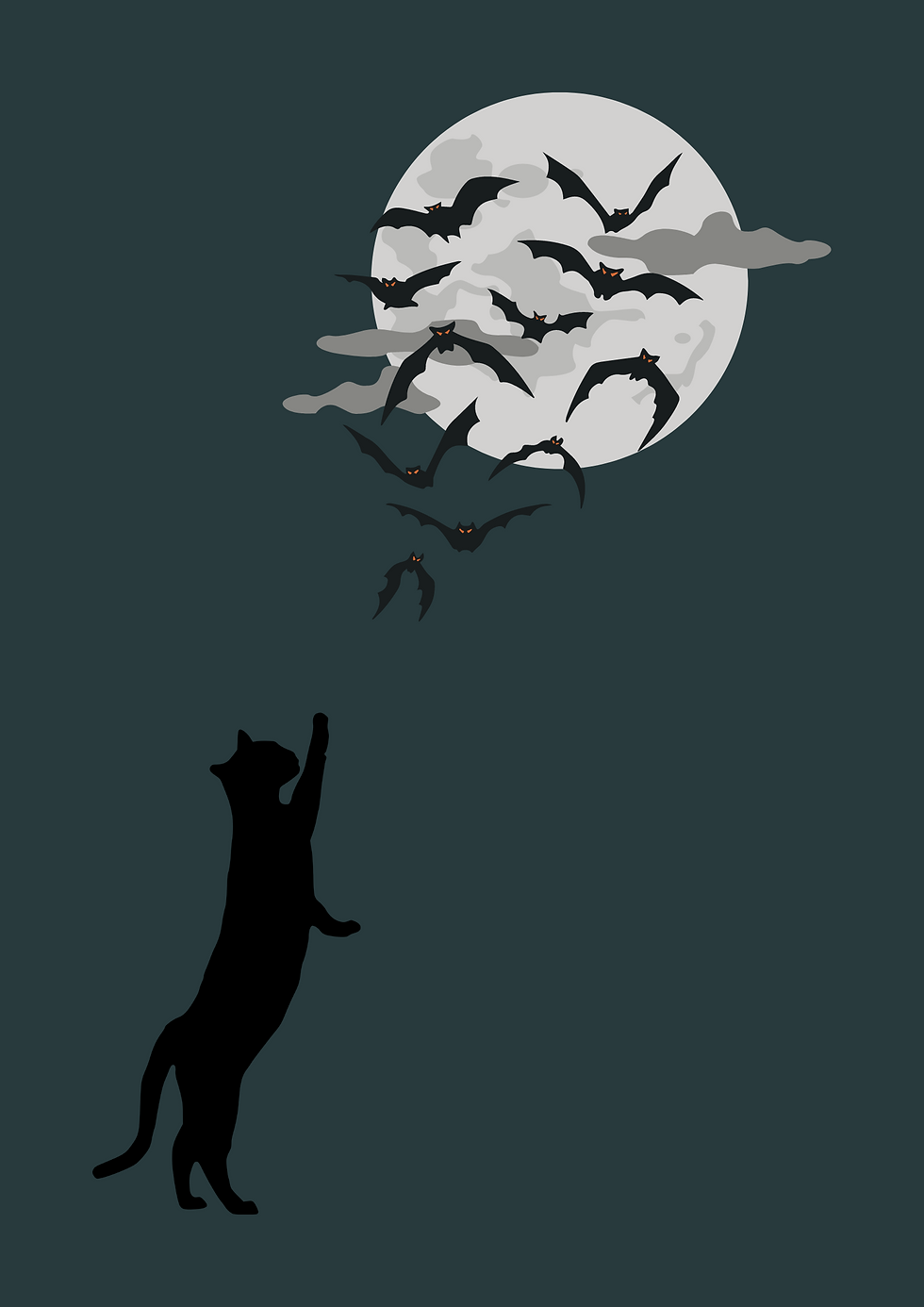 Grafismo Postais Halloween