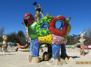 Queen Califia's Magical Circle French born sculptor's gift enhances Escondido park
