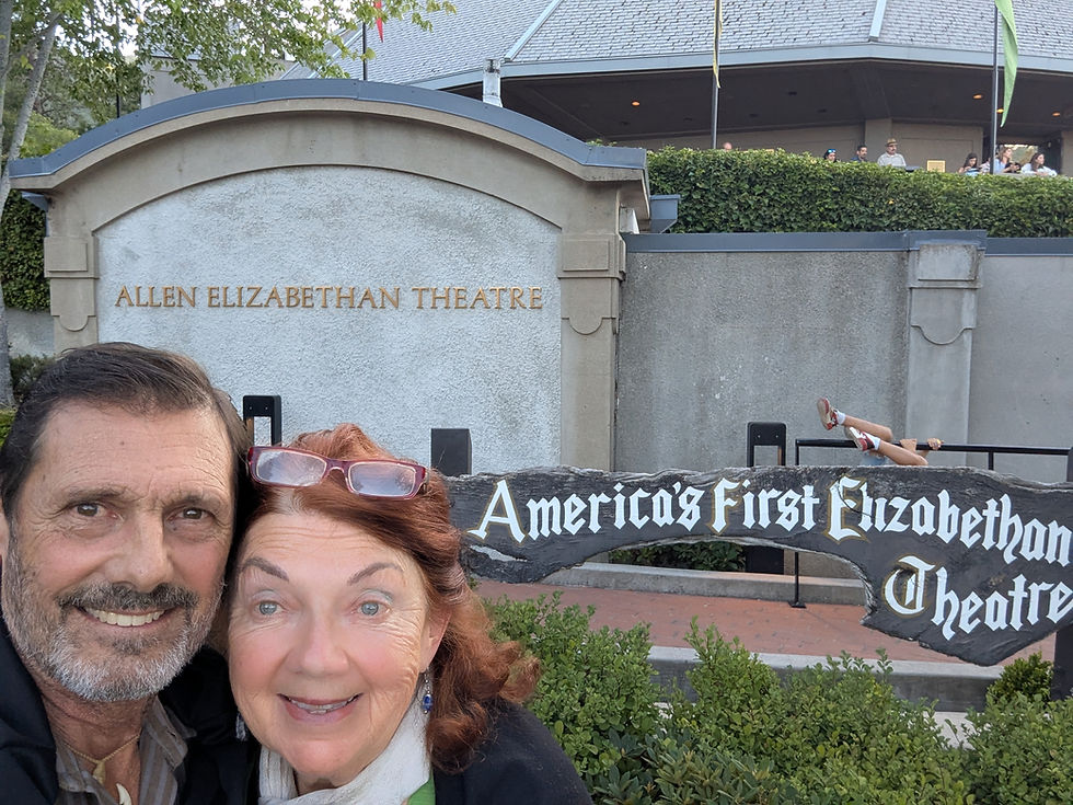 Bruce Keller and Christene "Cookie" Meyers return to a favorite venue, the internationally acclaimed Oregon Shakespeare Festival. The Carpe Diem Kids share their critiques and praise for a spectacular season.