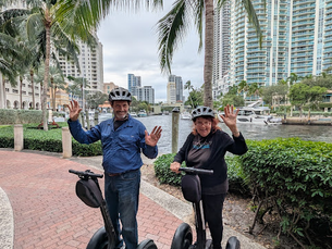 Put yourself on a Segway for fun, frolic, sights of Fort Lauderdale