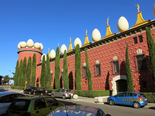The  Dali Theatre-Museum in Figueres, Spain