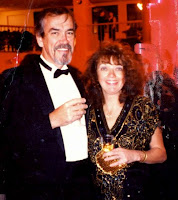 Writers Bill Jones, Christene Meyers on the Queen Elizabeth II, researching 'Lilian's Last Dance" in 1998.