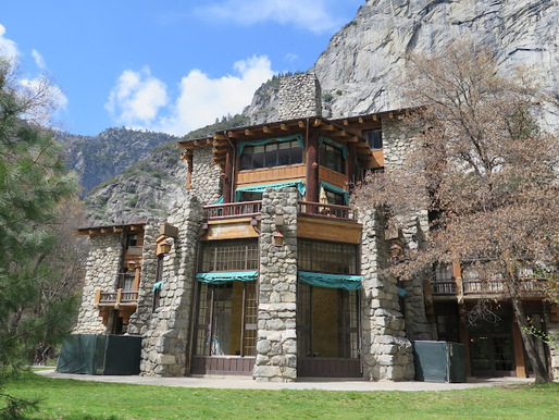The Ahwahnee Hotel (now Majestic) in Yosemite National Park