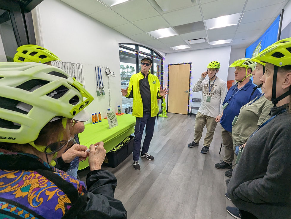 Scottsdale Segway Tour group starts with safety talk