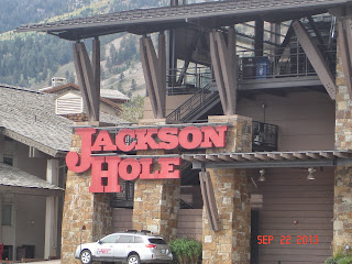 The proximity of winter skiing, here the lift,  and a world-class music festival in summer are part of Teton Village's allure  