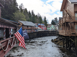 Ketchikan catch-up: eagles, waterfalls and a smuggling bordello