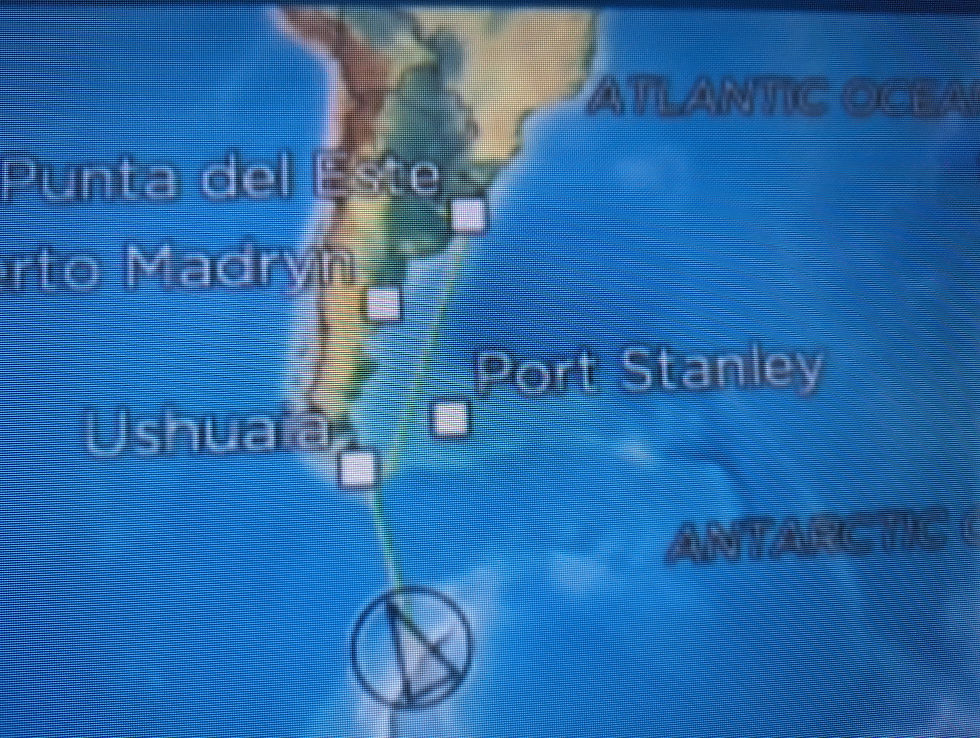 Our Antarctic itinerary on a recent Penguin expedition with Celebrity Cruises
