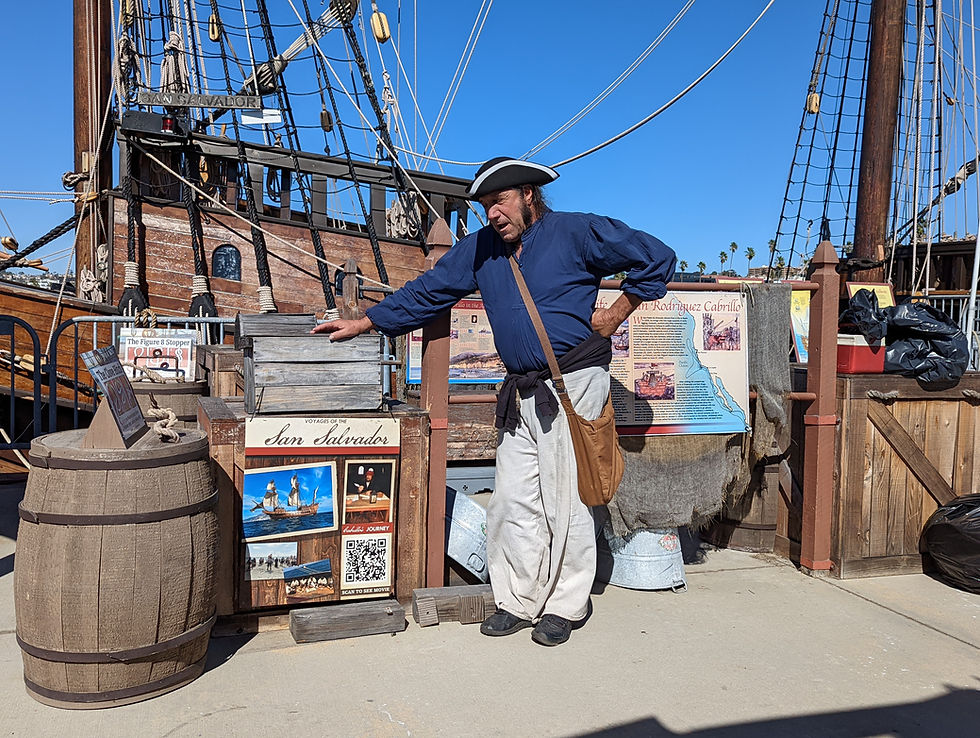 Visit with modern day pirates at San Diego Maritime Museum